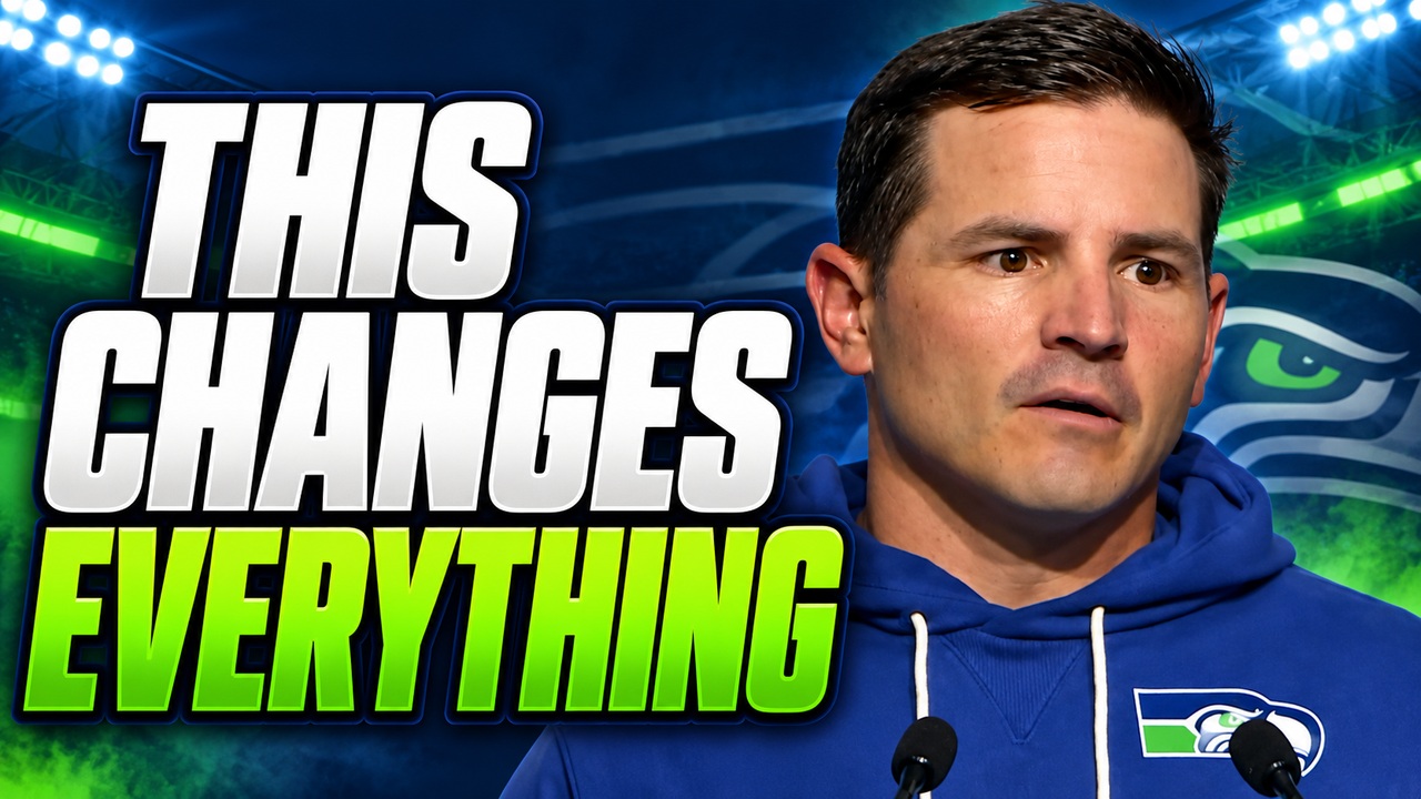 Seahawks coach with the words This Changes Everything